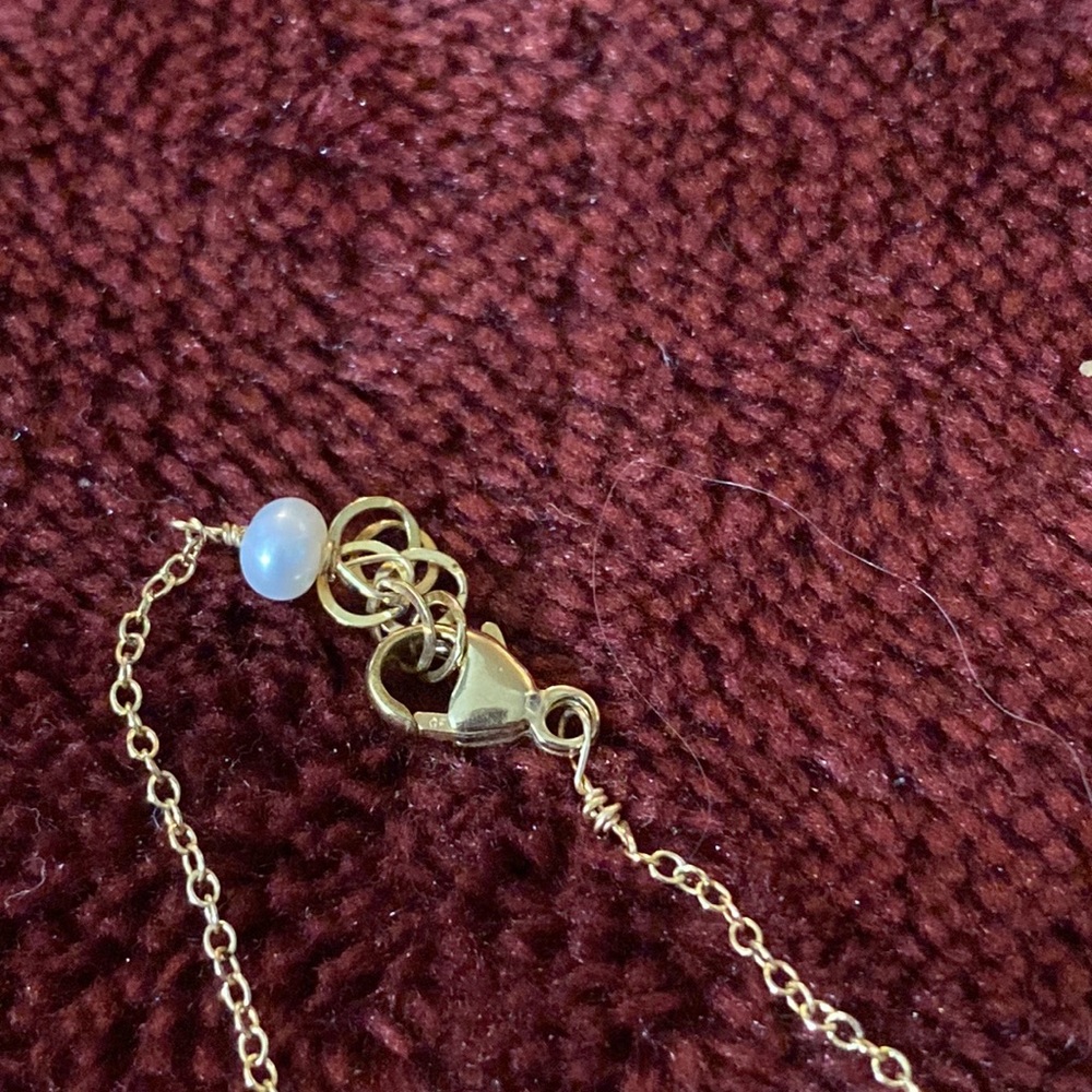 14k Real Gold Necklace - image 5